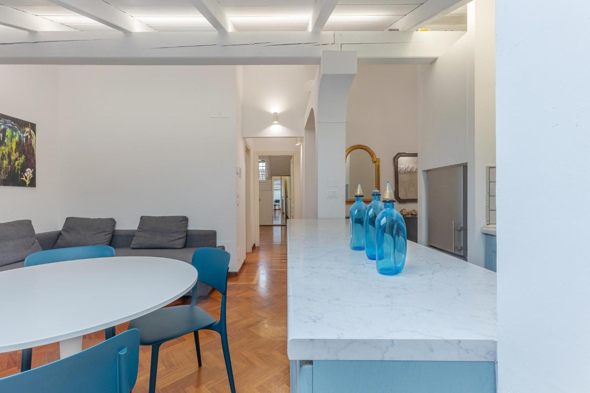 Apartmán Pratello Elegante E Raffinata Mansarda Boloňa Exteriér fotografie
