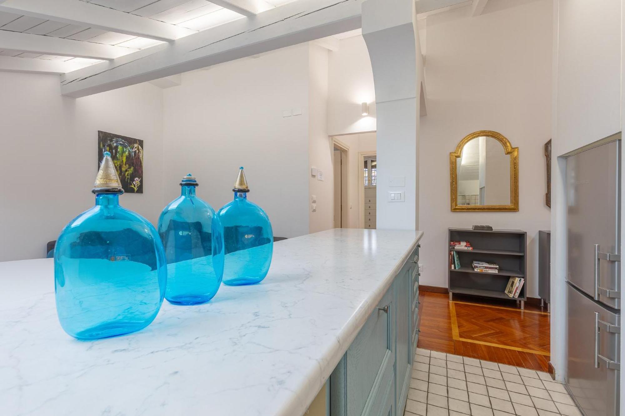 Apartmán Pratello Elegante E Raffinata Mansarda Boloňa Exteriér fotografie
