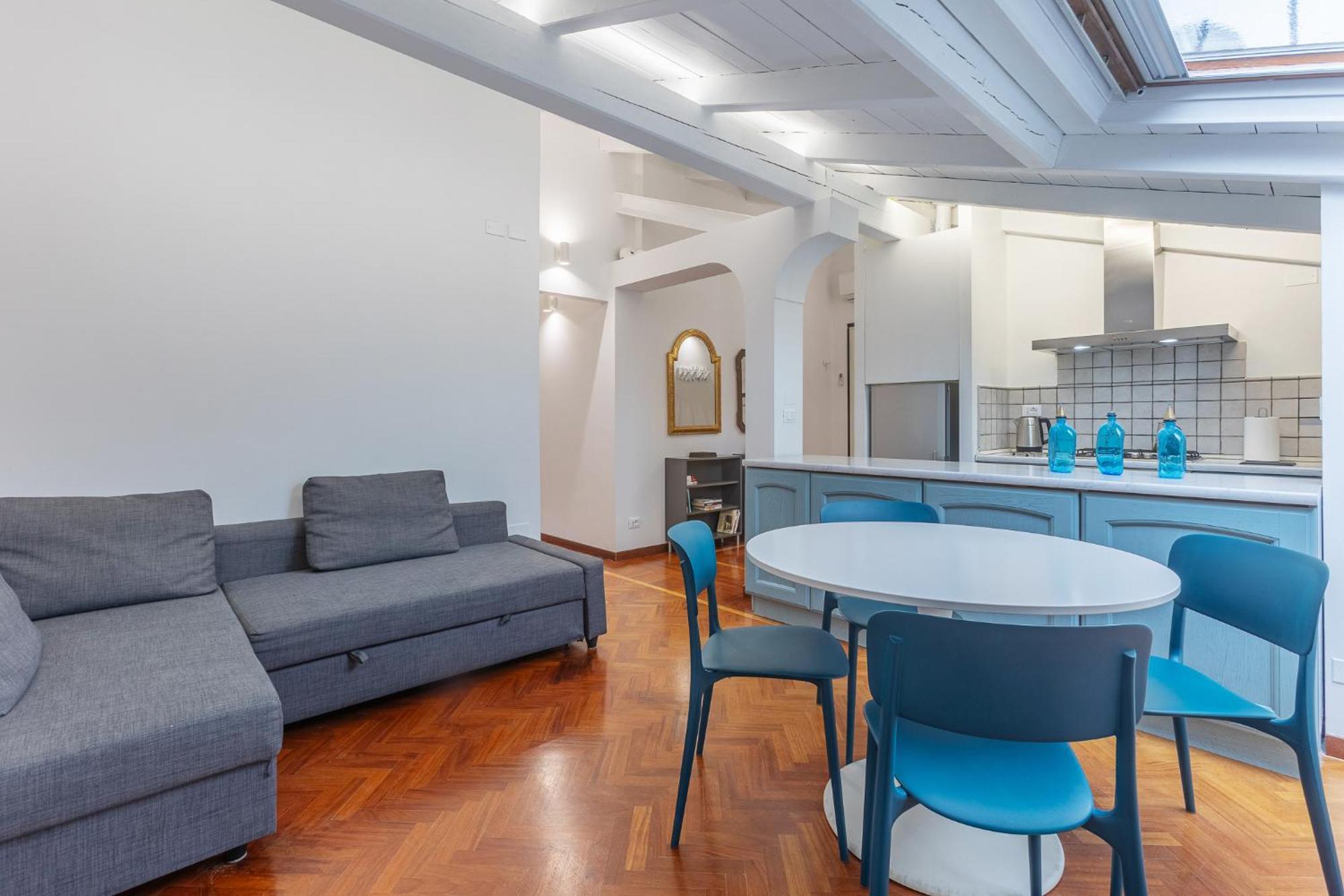 Apartmán Pratello Elegante E Raffinata Mansarda Boloňa Exteriér fotografie