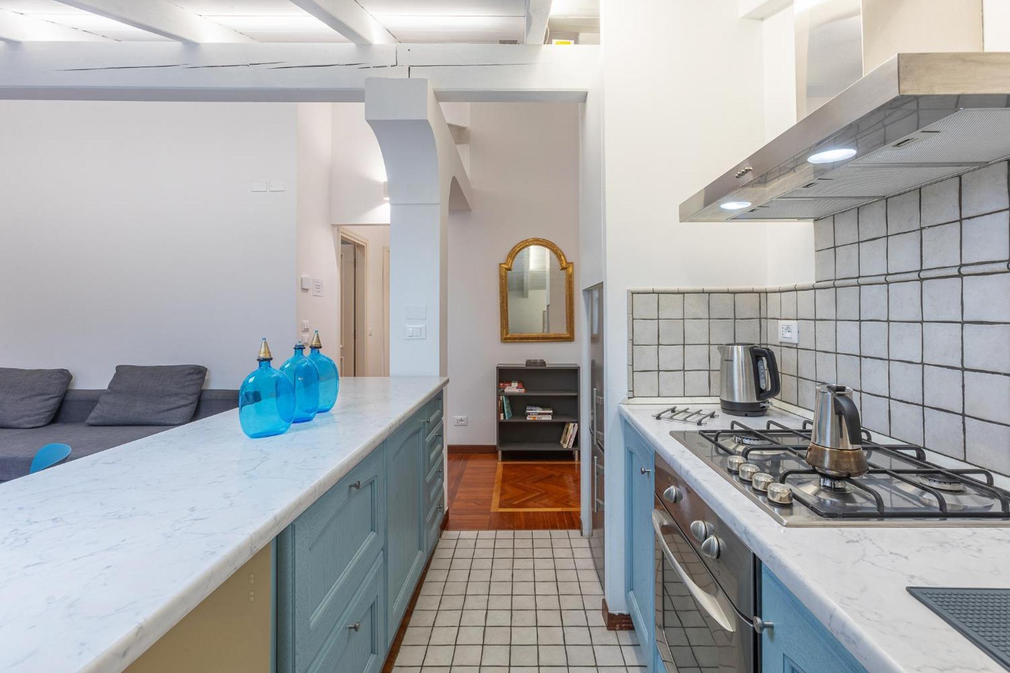 Apartmán Pratello Elegante E Raffinata Mansarda Boloňa Exteriér fotografie