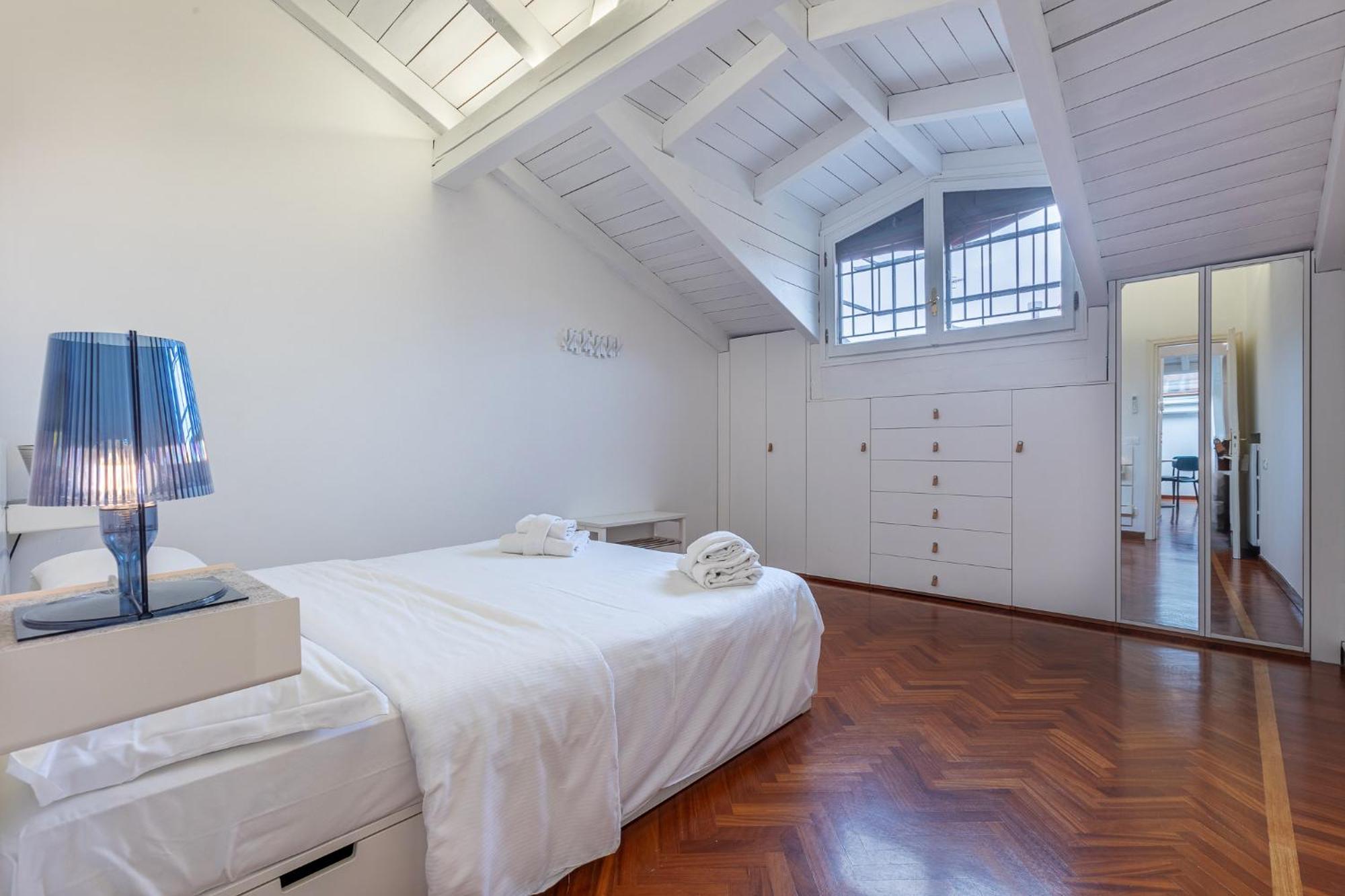 Apartmán Pratello Elegante E Raffinata Mansarda Boloňa Exteriér fotografie