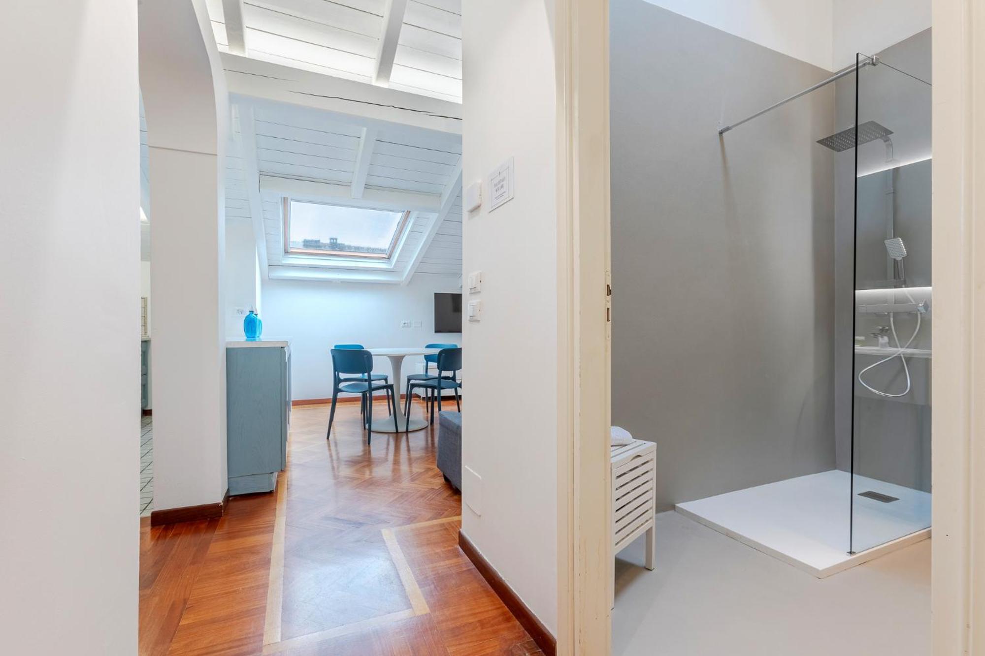 Apartmán Pratello Elegante E Raffinata Mansarda Boloňa Exteriér fotografie